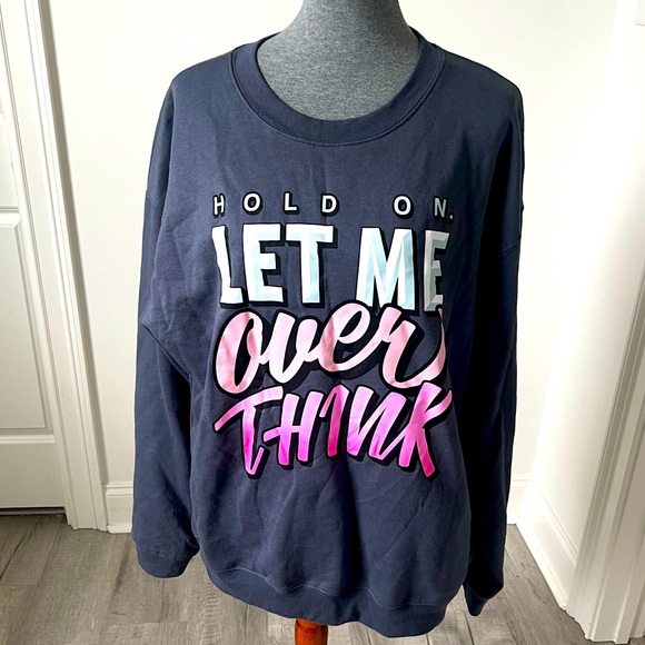 NWT Women’s XL Grey Sweatshirt - Picture 1 of 1